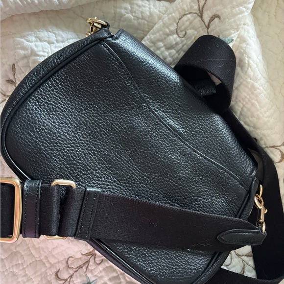 Coach Black Leather Crossbody Bag - Picture 2 of 5